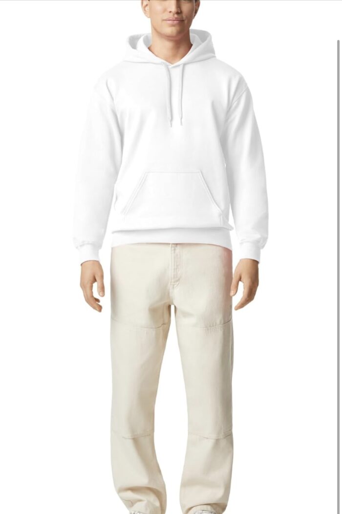 Classic Hoodie For Men and Women | 50/50 cotton/polyester blend; medium weight; front kangaroo pocket; adult small through 5x; plus sizes;