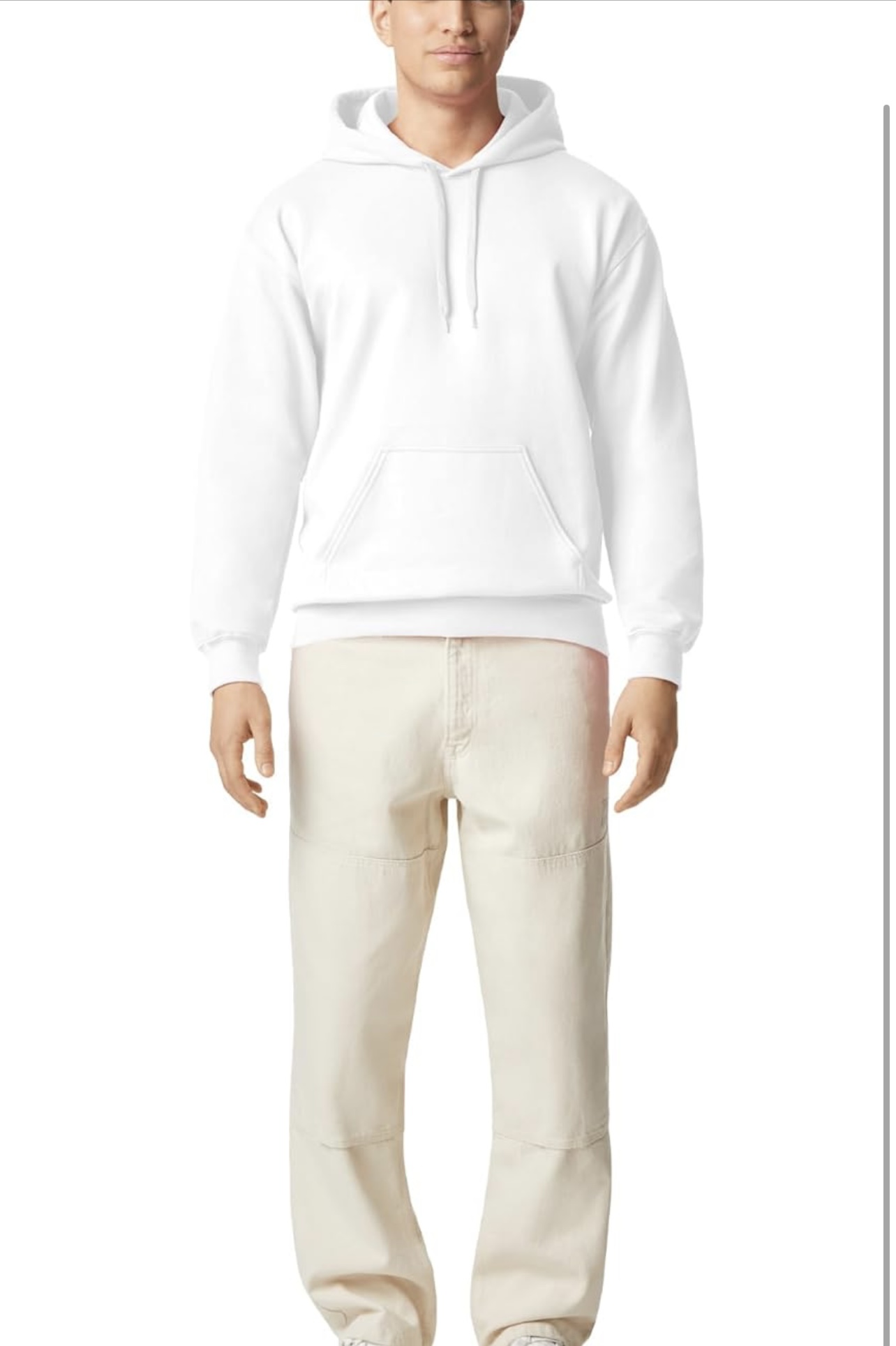 Classic Hoodie For Men and Women | 50/50 cotton/polyester blend; medium weight; front kangaroo pocket; adult small through 5x; plus sizes;
