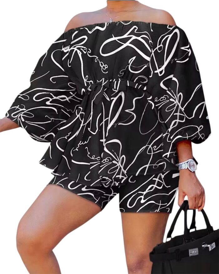 Women's 2 Piece Spring Summer Shorts Sets Elevate your wardrobe with these Women's 2-Piece Spring/Summer Shorts Sets. Designed for comfort and style, these shorts are perfect for various seasons. Chic, Sexy, and Stylish short sets are the what your vacation and beach bags are waiting for. Key Features: Fit: Tailored to provide a comfortable and flattering fit for women of all sizes. Design: Offers a stylish and elegant look, perfect for warm weather. 2-Piece Set: Includes a pair of shorts, allowing for coordinated styling and versatile wear. Material: 100% Modal Polyester