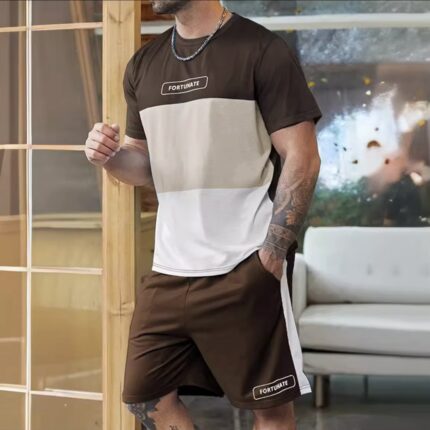 Elevate your wardrobe with the Mens Stylish 2-Piece Shorts Sets. This set includes a pair of shorts, perfect for a coordinated and coordinated look. Key Features: 2-Piece Set: This set includes a pair of shorts, allowing for easy pairing with various tops and accessories. Stylish Design: The shorts feature a modern look that complements a variety of outfits, making them a versatile addition to your collection. Material: 100% Modal Polyester Upgrade your style with these Mens Stylish 2-Piece Shorts Sets and enjoy the perfect blend of fashion and functionality.