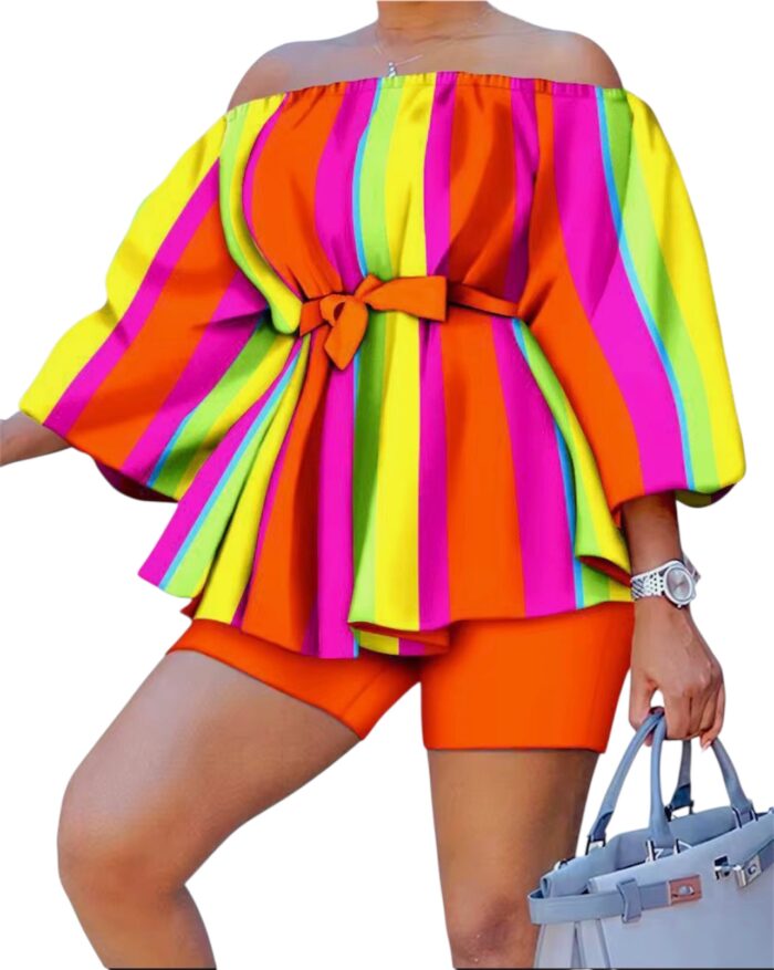 Women's 2 Piece Spring Summer Shorts Sets Elevate your wardrobe with these Women's 2-Piece Spring/Summer Shorts Sets. Designed for comfort and style, these shorts are perfect for various seasons. Chic, Sexy, and Stylish short sets are the what your vacation and beach bags are waiting for. Key Features: Fit: Tailored to provide a comfortable and flattering fit for women of all sizes. Design: Offers a stylish and elegant look, perfect for warm weather. 2-Piece Set: Includes a pair of shorts, allowing for coordinated styling and versatile wear. Material: 100% Modal Polyester